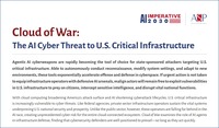 「Cloud of War（2025/10/9, American Security Project, https://www.americansecurityproject.org/cloud-of-war-the-ai-cyber-threat-to-u-s-critical-infrastructure/）」