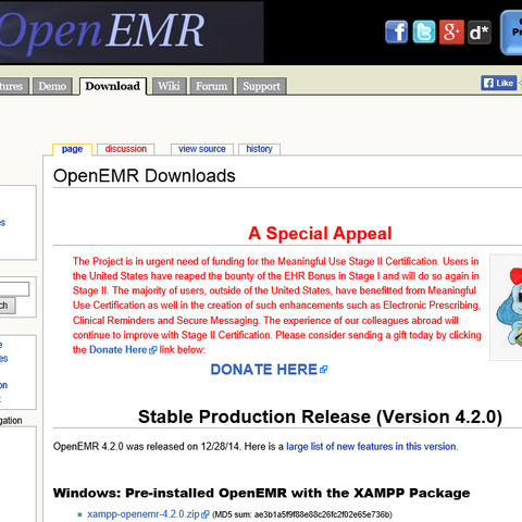 医療業界向けソフト「OpenEMR」に認証回避の脆弱性（JVN） 画像