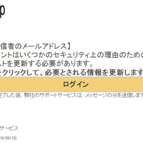 Amazonを騙るフィッシングメールを確認、怪しいポイント多く気づきやすいか（フィッシング対策協議会） 画像