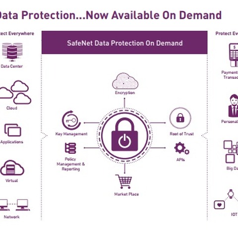 統合型暗号管理クラウドサービス（DSaaS）を提供、IaaSとの連携も可能（ジェムアルト） 画像