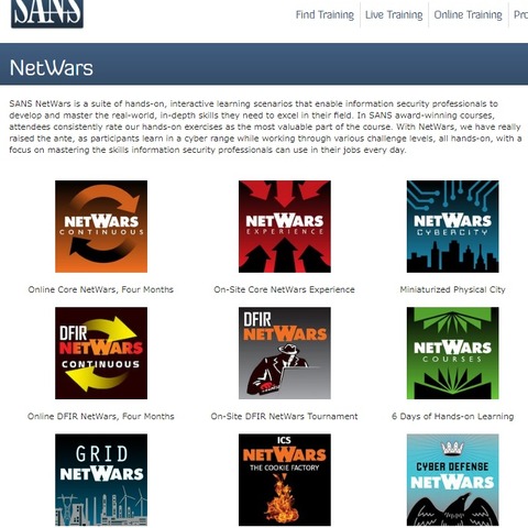 SANS謹製のCTFプログラムを学生向けイベントで無償提供（NRIセキュア） 画像