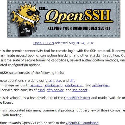 OpenSSH サーバにおいて特定の接続要求に対するエラー応答を確認することにより存在するユーザの列挙が可能となる脆弱性（Scan Tech Report） 画像