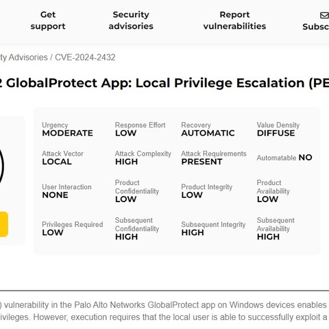 Windows 版 GlobalProtect App における権限昇格につながる任意のファイル削除の脆弱性（Scan Tech Report） 画像