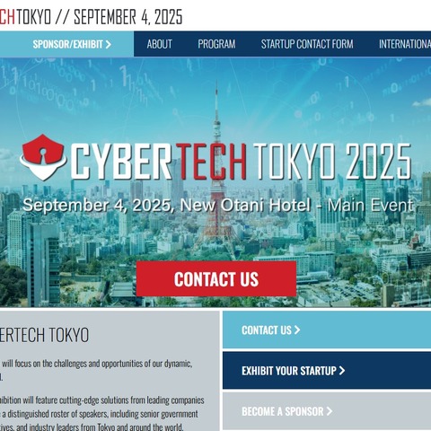 国際サイバーセキュリティカンファレンス「Cybertech Tokyo 2025」9 月に復活開催決定 画像