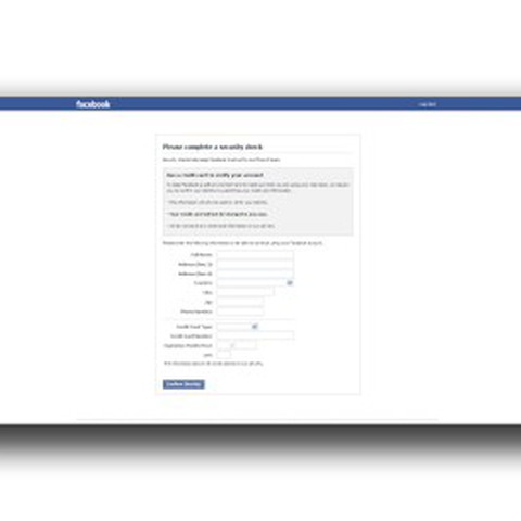 Facebookのセキュリティチェックを装うサイトに誘導するマルウェア（トレンドマイクロ） 画像