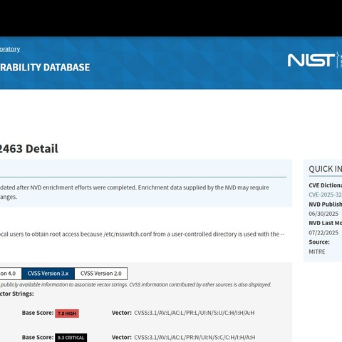 sudo における管理者権限の奪取が可能となるルートディレクトリ変更時の検証不備（Scan Tech Report） 画像
