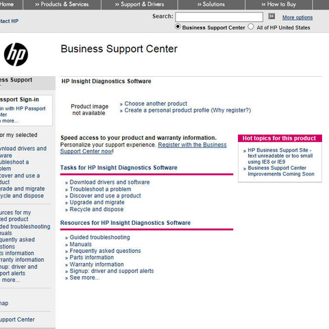 「HP Insight Diagnostics」に未対応の複数の脆弱性（JVN） 画像