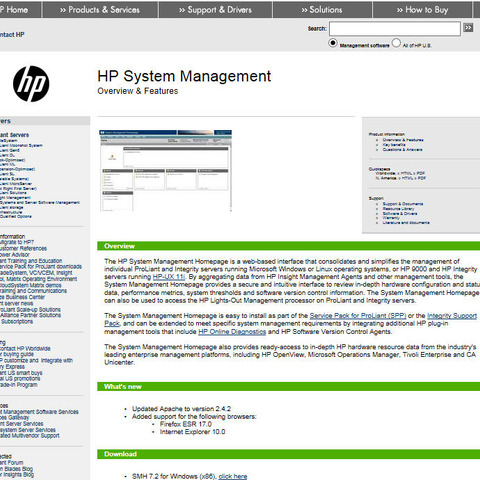 「HP System Management Homepage」にOSコマンドインジェクションの脆弱性（JVN） 画像