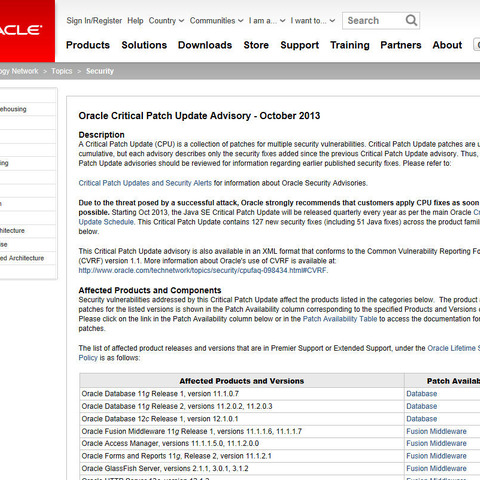 「Oracle Outside In」にバッファオーバーフローの脆弱性（JVN） 画像