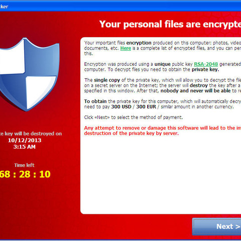 ランサムウェア「CryptoLocker」、「ZBOT」を経て感染することで増す脅威（トレンドマイクロ） 画像