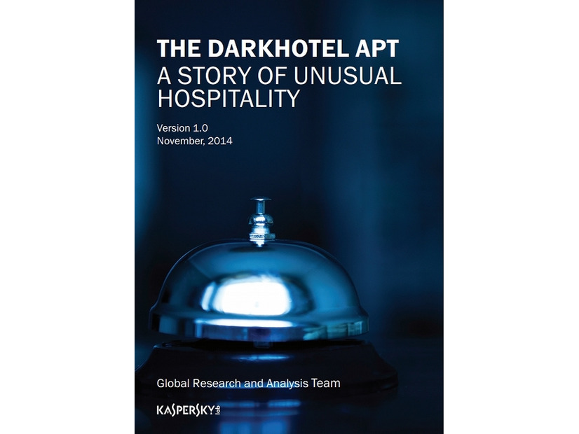 カスペルスキーが公開した「Darkhotel」に関するレポート