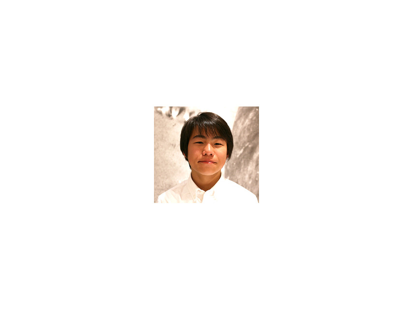 支援対象者に選ばれた東京都在住の中学2年生、山内奏人氏（14歳）