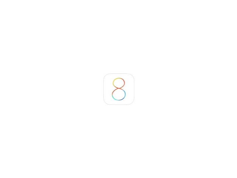 iOS 8 ロゴ