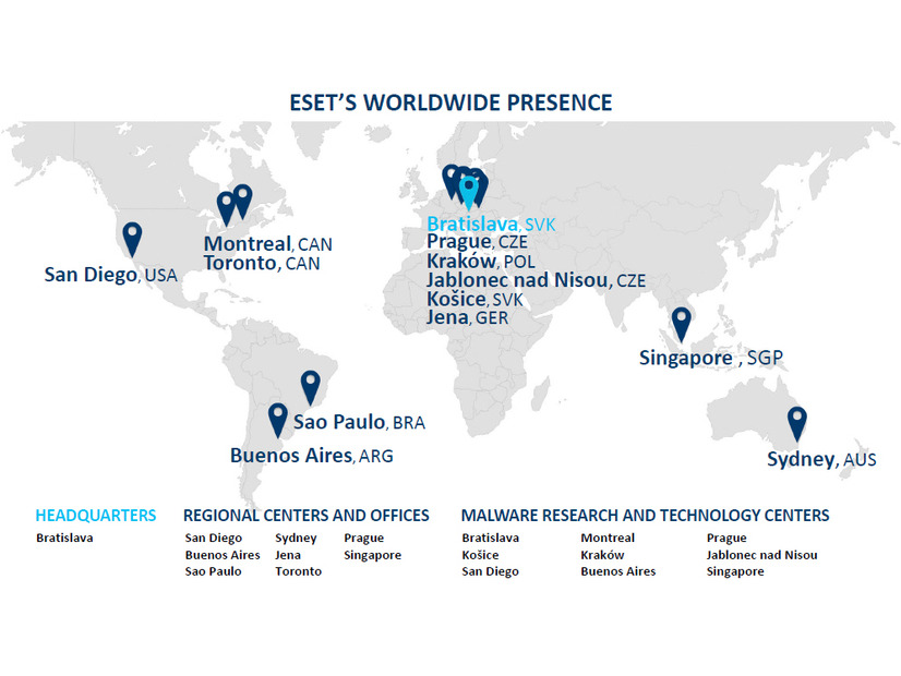 ESETのグローバル展開