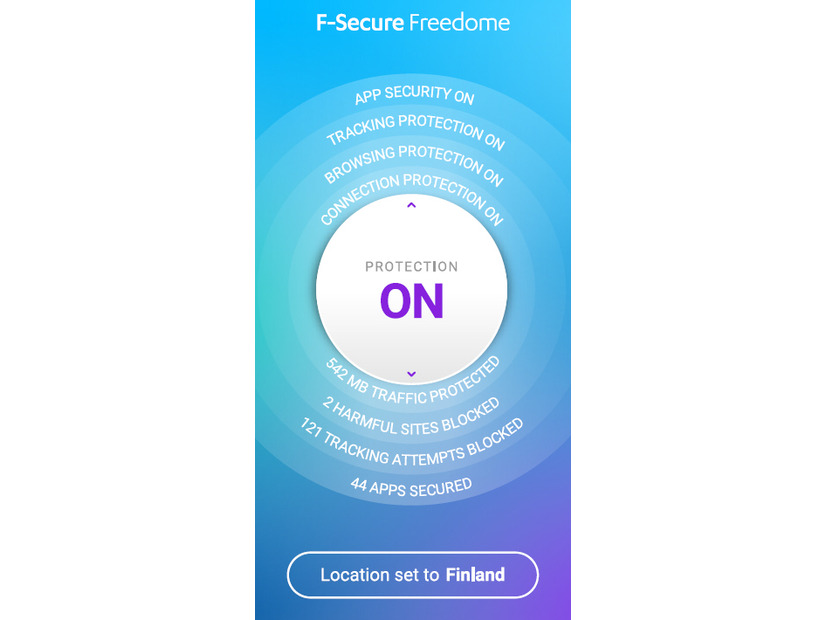 「Freedome for Business」の画面イメージ