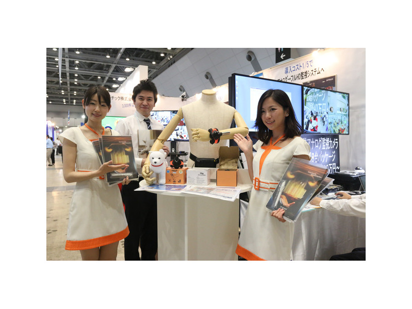 「Floating Watch（フウォッチ）Pro」の展示が行われていたマルチックのブース（撮影：編集部）