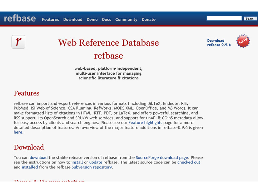 Web Reference Databaseによる脆弱性情報