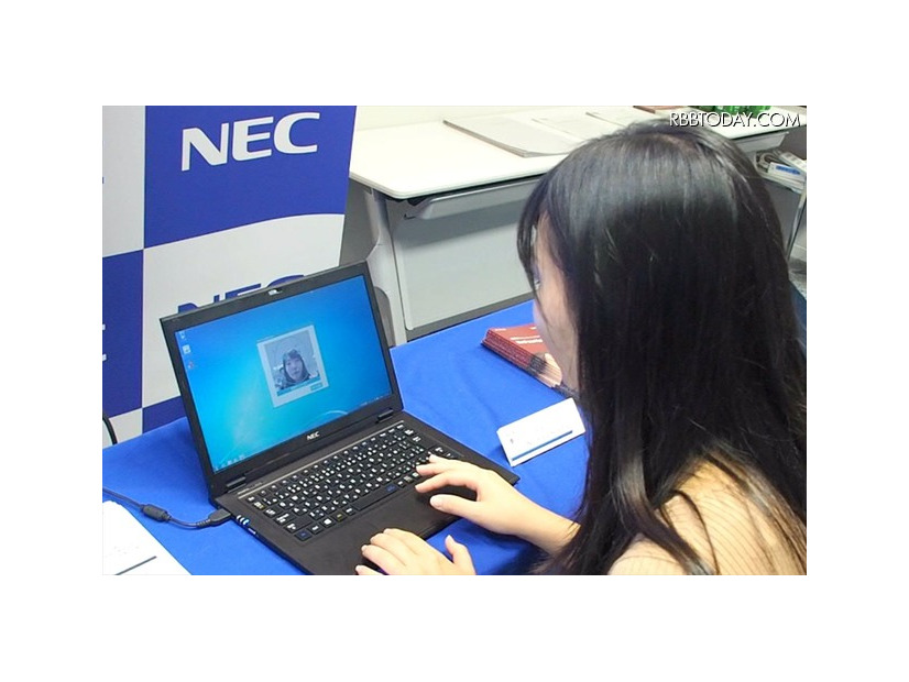 NECでは、顔認証AIエンジン「NeoFace」を採用した商品やサービスに注力している