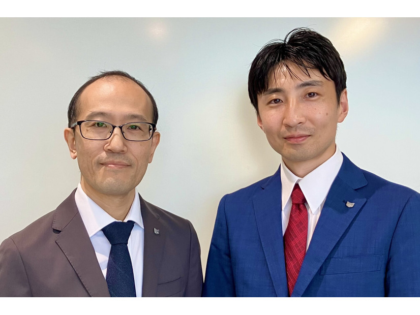 キヤノンITソリューションズ株式会社 サイバーセキュリティラボ・セキュリティリサーチャー 市原 創 氏（左）、ＩＴサービス営業本部 ＩＴサービス事業企画部 吉川 大亮 氏（右）