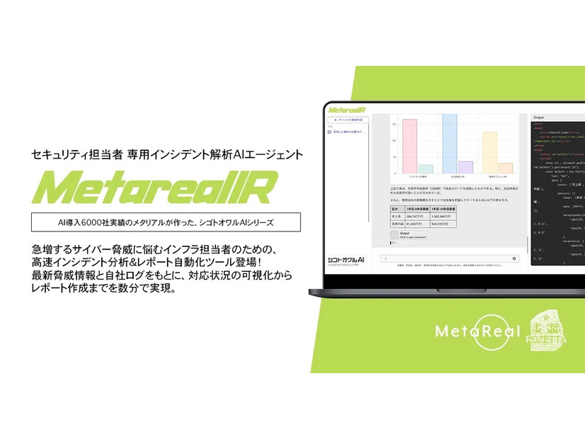 「Metareal IR」イメージ