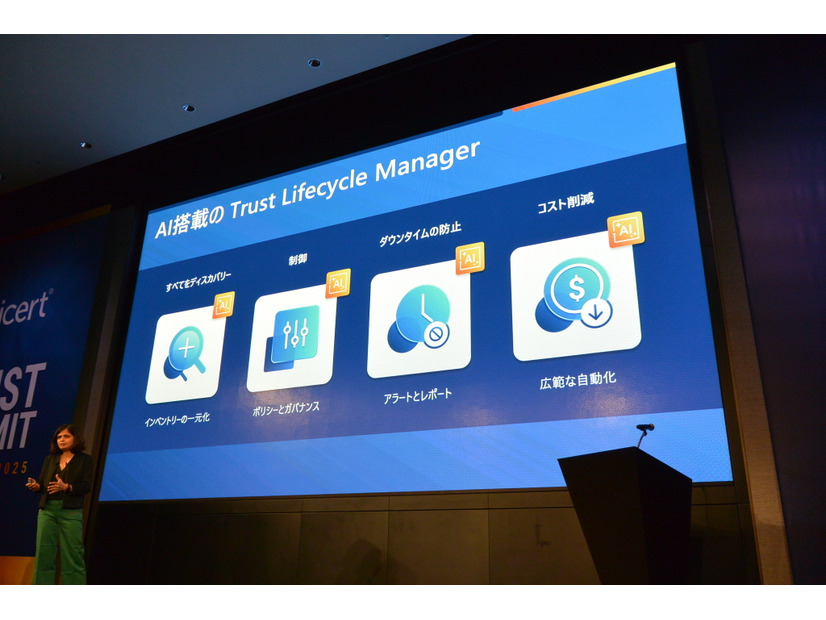 AI を活用した「DigiCert Trust Lifecycle Manager（TLM）」