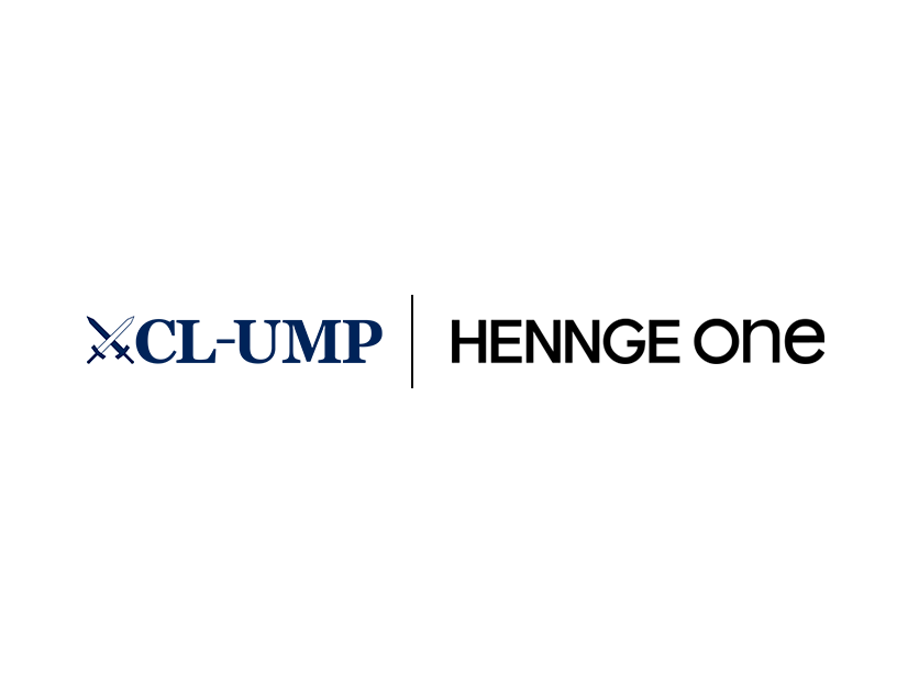 「HENNGE One」と「CL-UMP」のロゴ