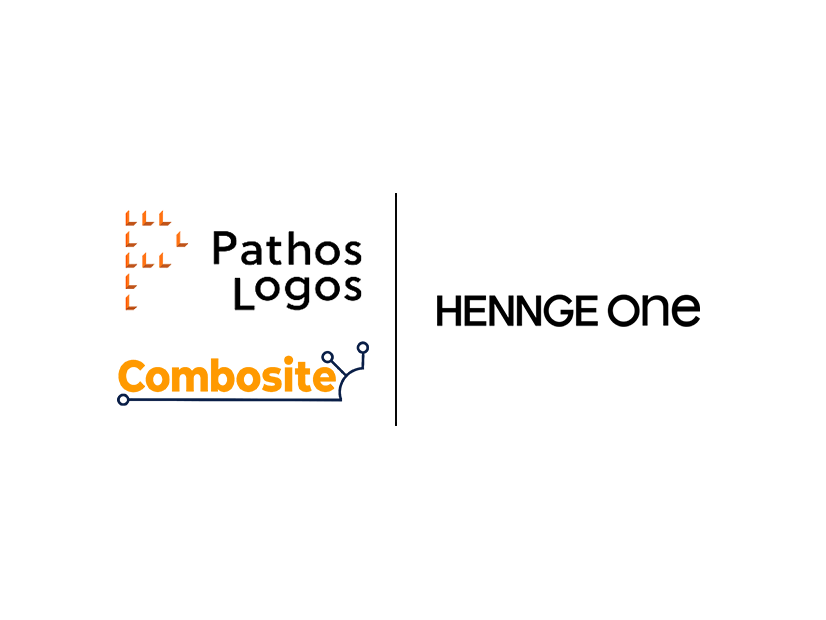 「HENNGE One」「PathosLogos」「Combosite人事給与」ロゴ