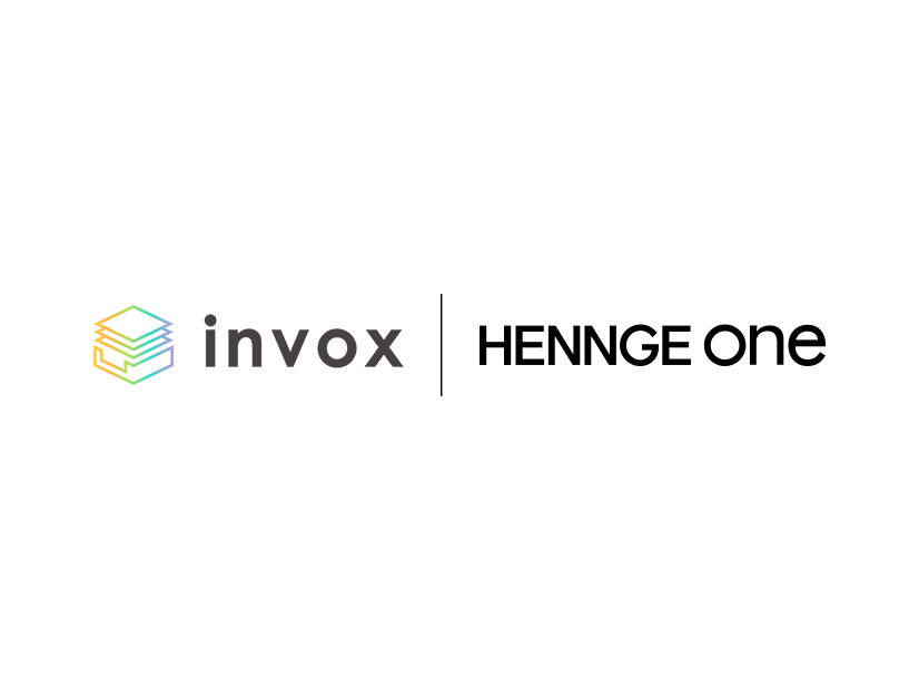 「HENNGE One」と「invoxシリーズ」ロゴ