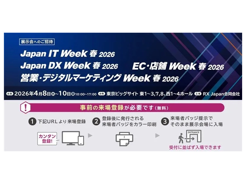「Japan IT Week【春】2026」バナー