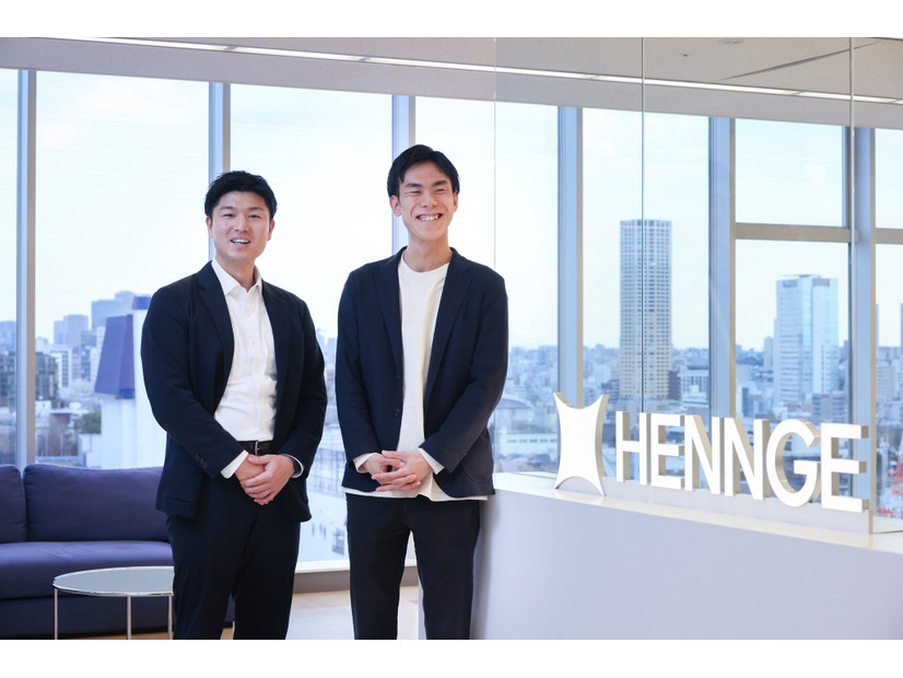 HENNGE株式会社　渡辺宏哉氏と岩部晃己氏