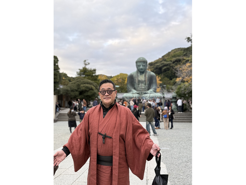 もともと着物好きで、休日の半分は和服で過ごす