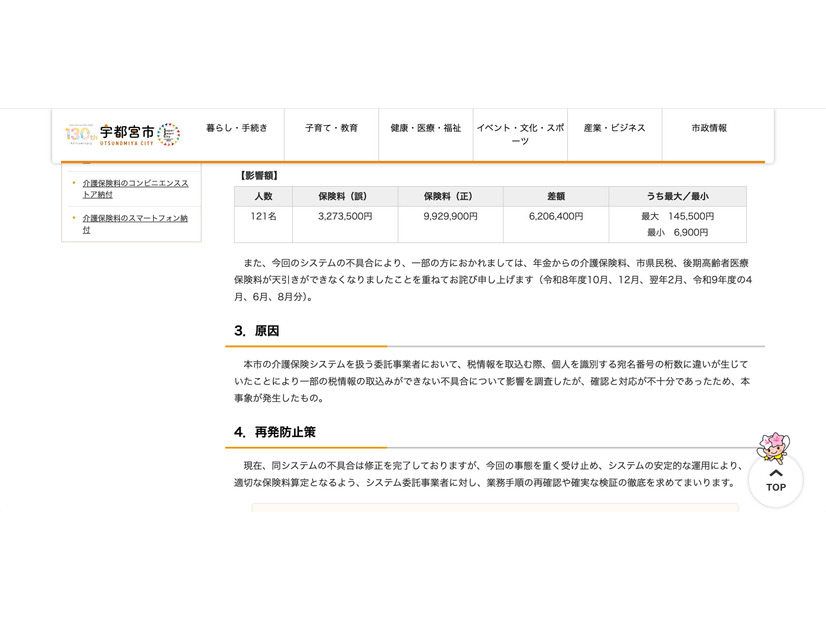 リリース（原因）