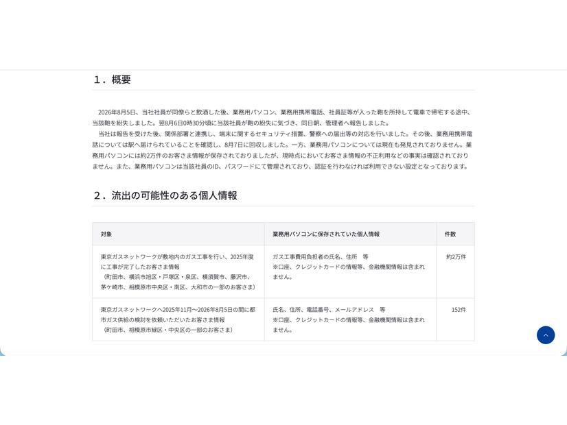 リリース（概要）