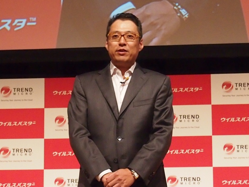トレンドマイクロの上席執行役員でありコンシューマビジネス統括本部長である大場章弘氏