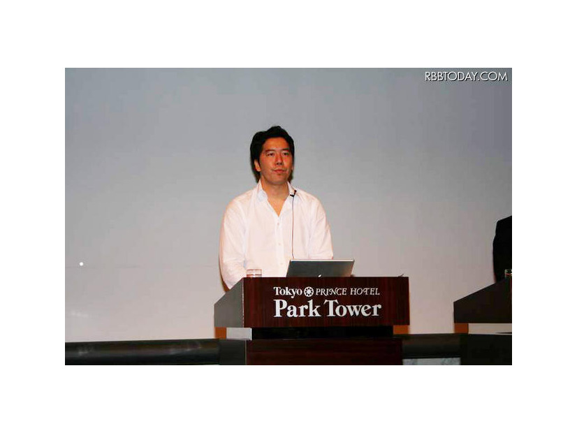 グリー代表取締役社長の田中良和氏