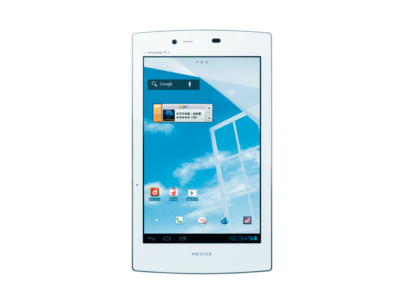 不具合改善のため、7型Androidタブレット「MEDIAS TAB UL N-08D」でソフト更新