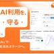 AIセキュリティ製品「Cloudbase AI」提供開始、社員の AI 利用を可視化 画像