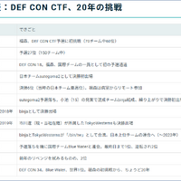 DEF CON CTF世界一への20年辿るコラム2本公開 ～ 福森大喜・小池悠生ほか当事者インタビュー 画像