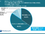 11 ％がセキュリティサービスに満足 画像