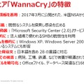 WannaCry の特徴