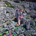 3Dモデル映像で火災や事故のシミュレーションを行う